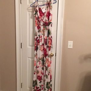 Floral maxi dress
